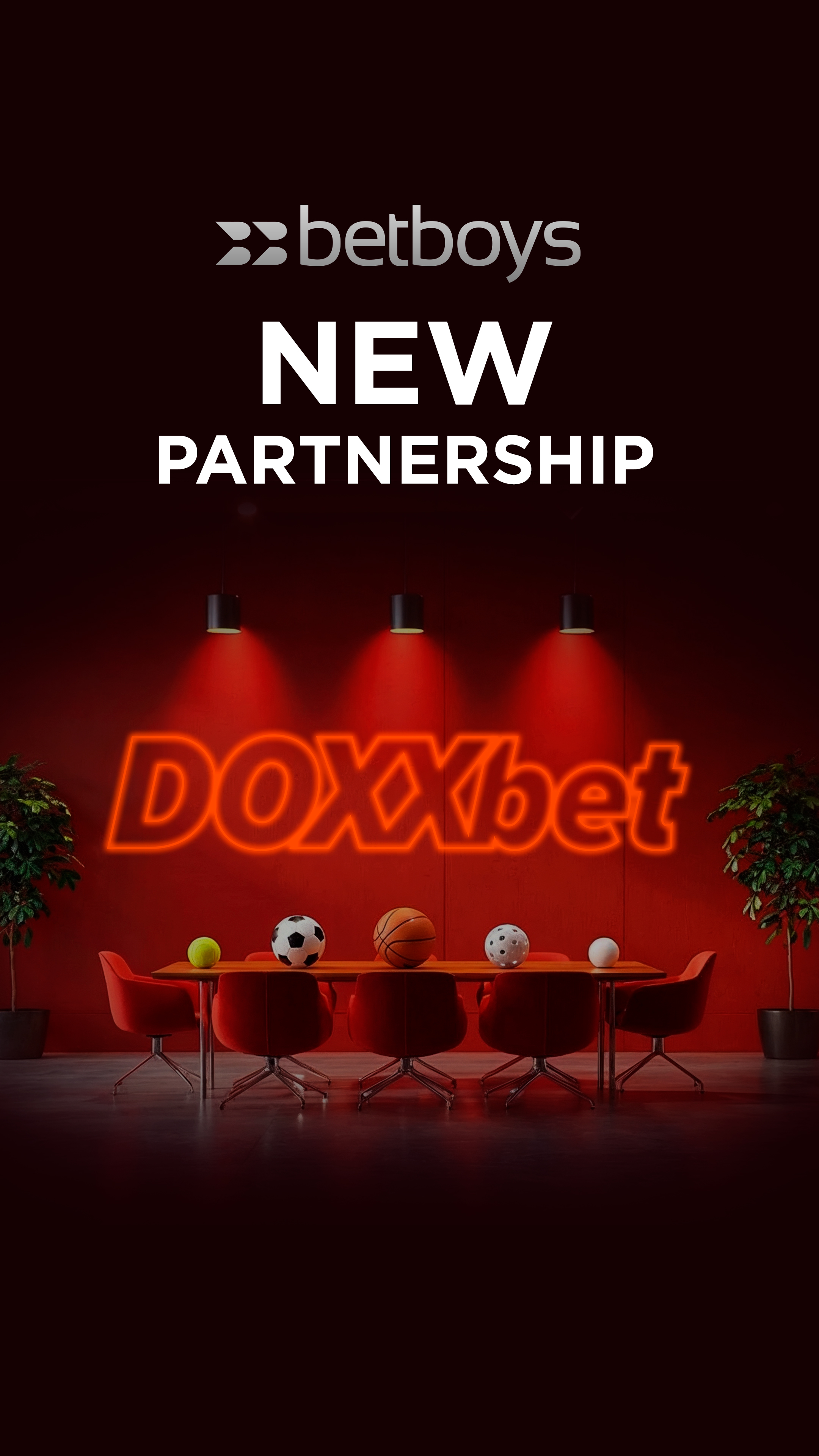 Betboys and DOXXBET partnership announcement